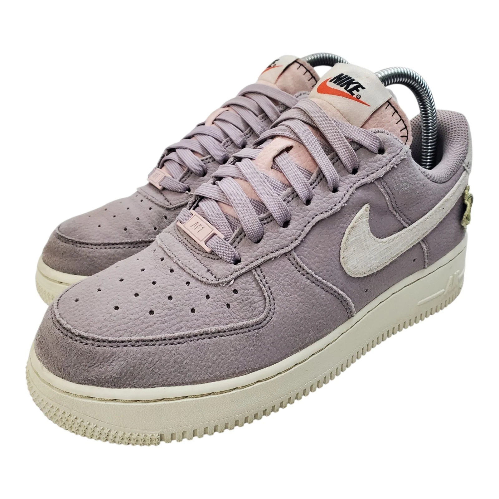 Nike Scarpe AIR FORCE 1 '07 SE Donna Taglia 8 Viola AIR SPRUNG Sneaker DJ6378 500