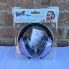 New In Plastic Baby Banz Earmuffs Infant Hearing Protection – Ages 0-2+ Years