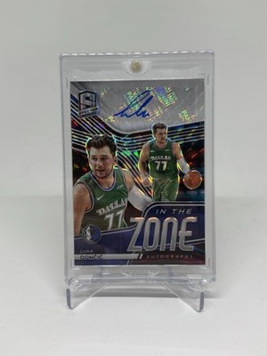 Luka Doncic Spectra Auto /25 / Dallas Mavericks