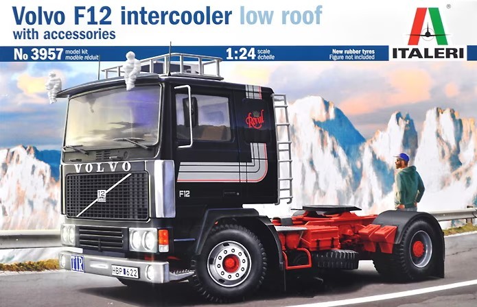 VOLVO F12 Intercooler Italeri passez un week-end modélisme sur ce camion 1/24
