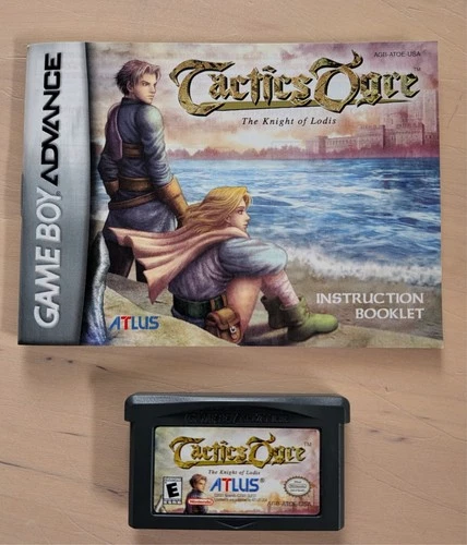 Tactics Ogre: The Knight of Lodis (Game Boy Advance) GBA w/ Manual
