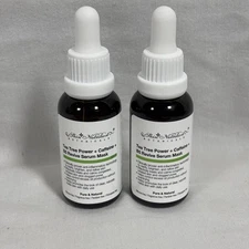 Skin Nutrition Botanicals Tea Tree power, caffeine + B5 revive Serum mask 2 PCS