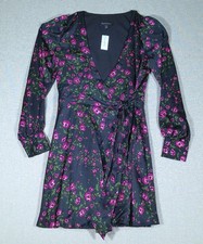 New Banana Republic Vneck Flower Print Dress Size 6