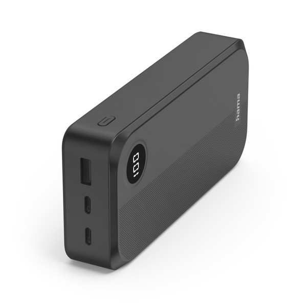 Hama Powerbank 20.000Mah Externer Akku Handy SchnellladegeräT 2X USB-C 1X USB-A-image