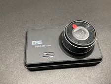 WDR Car Camcorder Black Full HD 1600p LCD Screen Wide Angle Lens 4x Digital Zoom