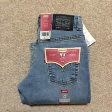 Levi's 511 Jeans Boys 7 Regular Blue Slim Stretch Performance Sorbtek Repreve