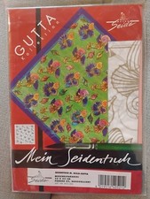 Seidentuch 55x55cm – Rohseide zum Selbstbemalen – DIY Silk - Blumen