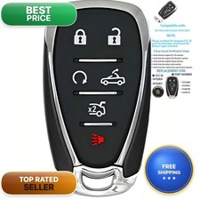 Keyless Remote Smart Key Fob for Chevrolet Camaro 2016-2025