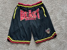 Men's WWE Black Brock Lesnar The Beast Incarnate Shorts XXL