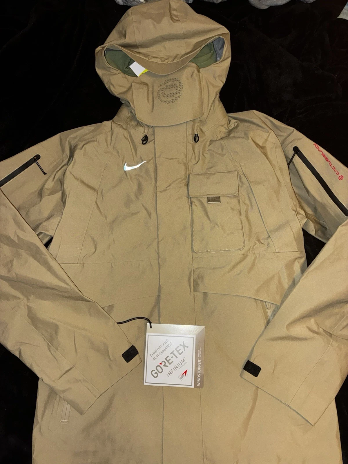 NWT Nike x Cactus Jack Travis Scott Gore-Tex Jacket Men’s S ACG BAKLAVA  KITH image 1