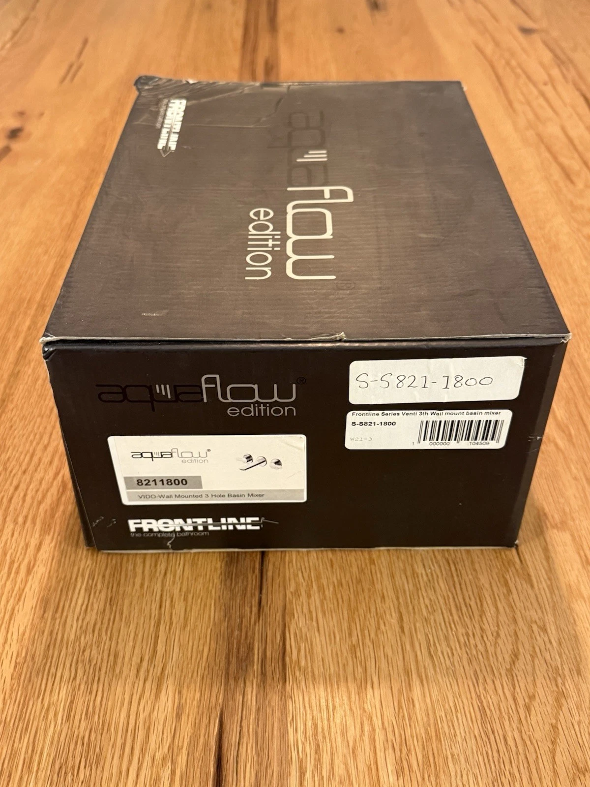 Frontline Aquaflow Tap Vido Wall Mounted 3 Hole Basin Mixer - Brand New Boxed 4