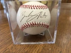 Zachary Neto Autographed Official Major  League Baseball in Display Case
