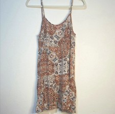 RAGA Women's Mini Dress-Multicolor Pattern Size Small PTP 17” NWT