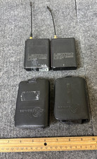 Lot of 2 Lectrosonics UHF UM200C Block 21 Transmitters w/ Cases