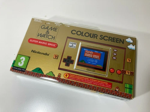 NINTENDO GAME & WATCH SUPER MARIO BROS 35TH ANNIVERSARY LIMITED EDITION