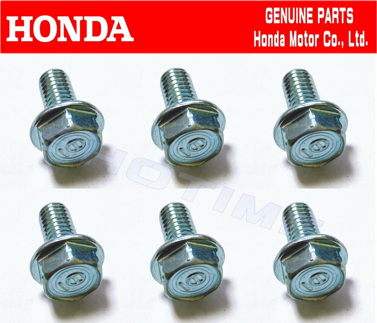 HONDA GENUINE 99-00 CIVIC Si EM1 B16A2 Oil Pan Plate Baffle Bolt 6