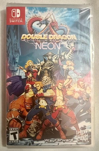 Double Dragon Neon (Nintendo Switch) Limited Run #108 New/Scratched Case