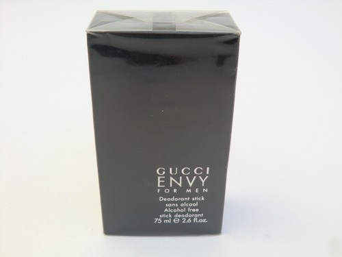 Gucci ENVY for Men Deodorant DEO STICK Alcohol Free 75ml - 2 .6 Oz Retail Boxed