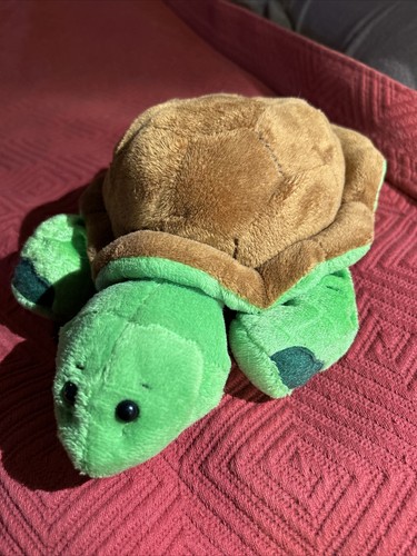 Ganz Webkinz Turtle Tortoise Plush Stuffed Animal Toy Green Brown - Picture 5 of 24