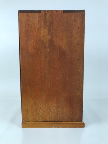 Japanische Holz Werkzeugtruhe Kougubako Vintage Aufbewahrung Werkzeugkiste 7 Schubladen Braun T402 - Bild 5 von 13
