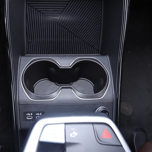 TPE Car Center Control Cup Holder Storage Box Tray For BMW X1 U11 2023-2024 - Picture 4 of 12