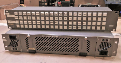 Evertz EQT-32x32 with CP-6401E control panel. USED | eBay