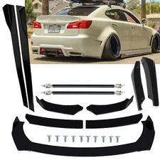 Body Kits Front Bumper Lip Spoiler Splitter Side Skirt Rear For Lexus IS 250 300