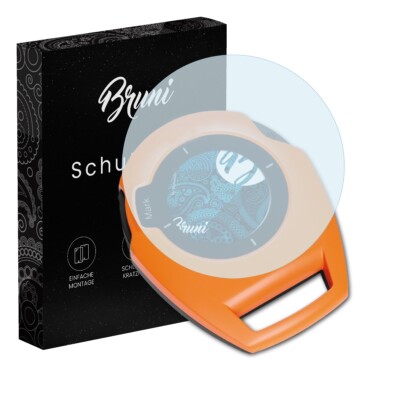 Bruni 2x Folie für Bushnell BackTrack Schutzfolie Displayschutzfolie