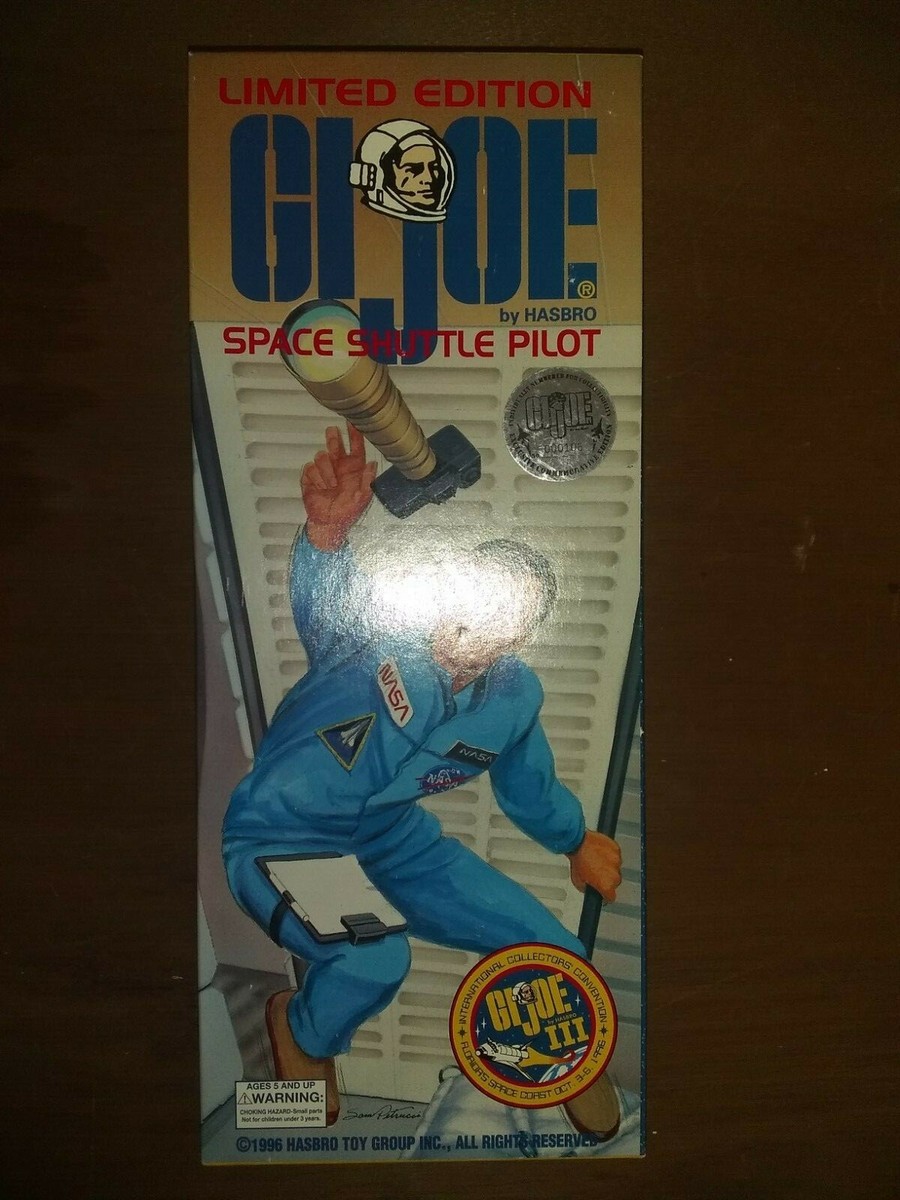 GI JOE convention exclusive space shuttle pilot (rare Afro