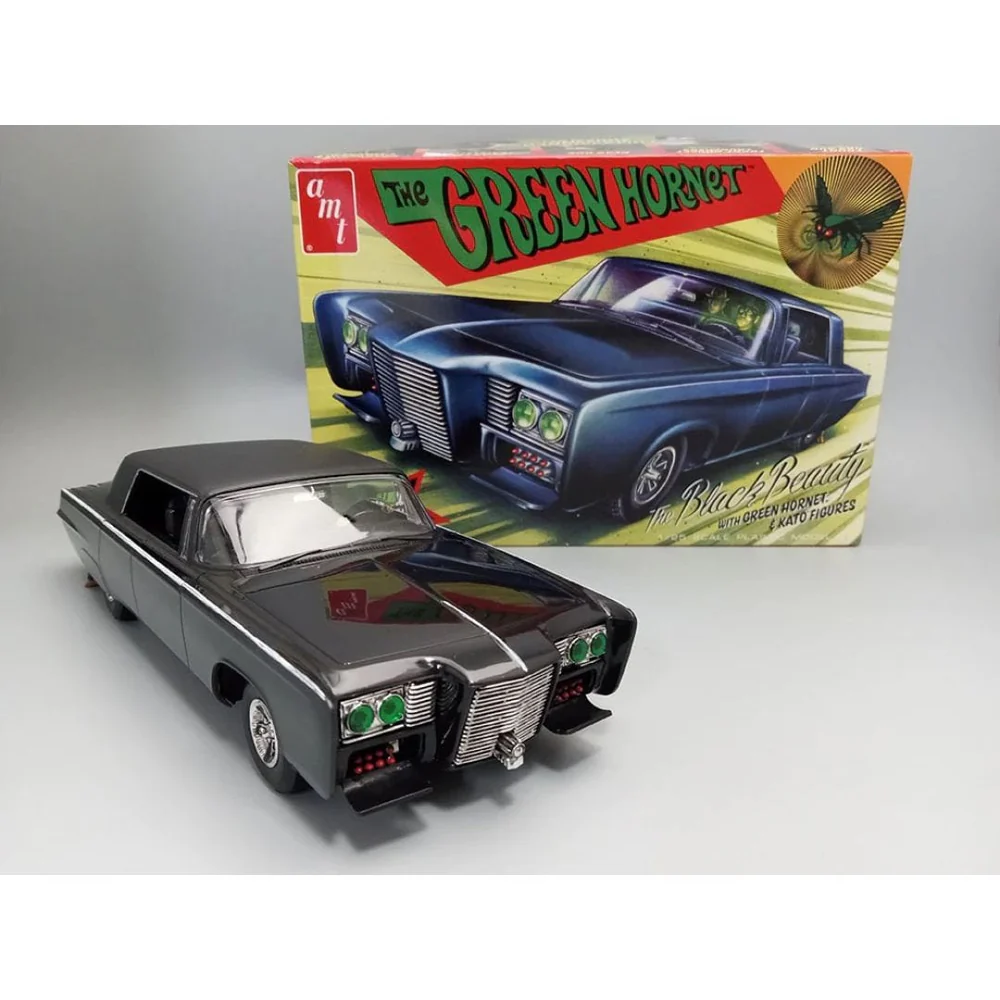 The GREEN HORNET BLACK BEAUTYプラモデル Amazon.com: Polar Lights Green Hornet Black Beauty 1:32