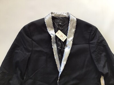 Veste avec Paillettes Argent pour homme