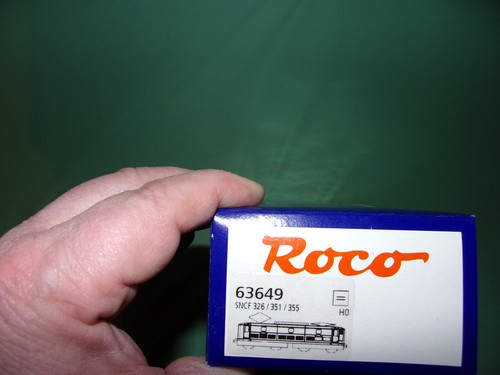 ROCO locomotive électrique BB300 63649 NEUF et RARE - Foto 7 di 7
