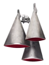 Gon Bops Pete Engelhart 3-Bell Triangle Percussion Effect Bell PE3TRI NEW Dealer