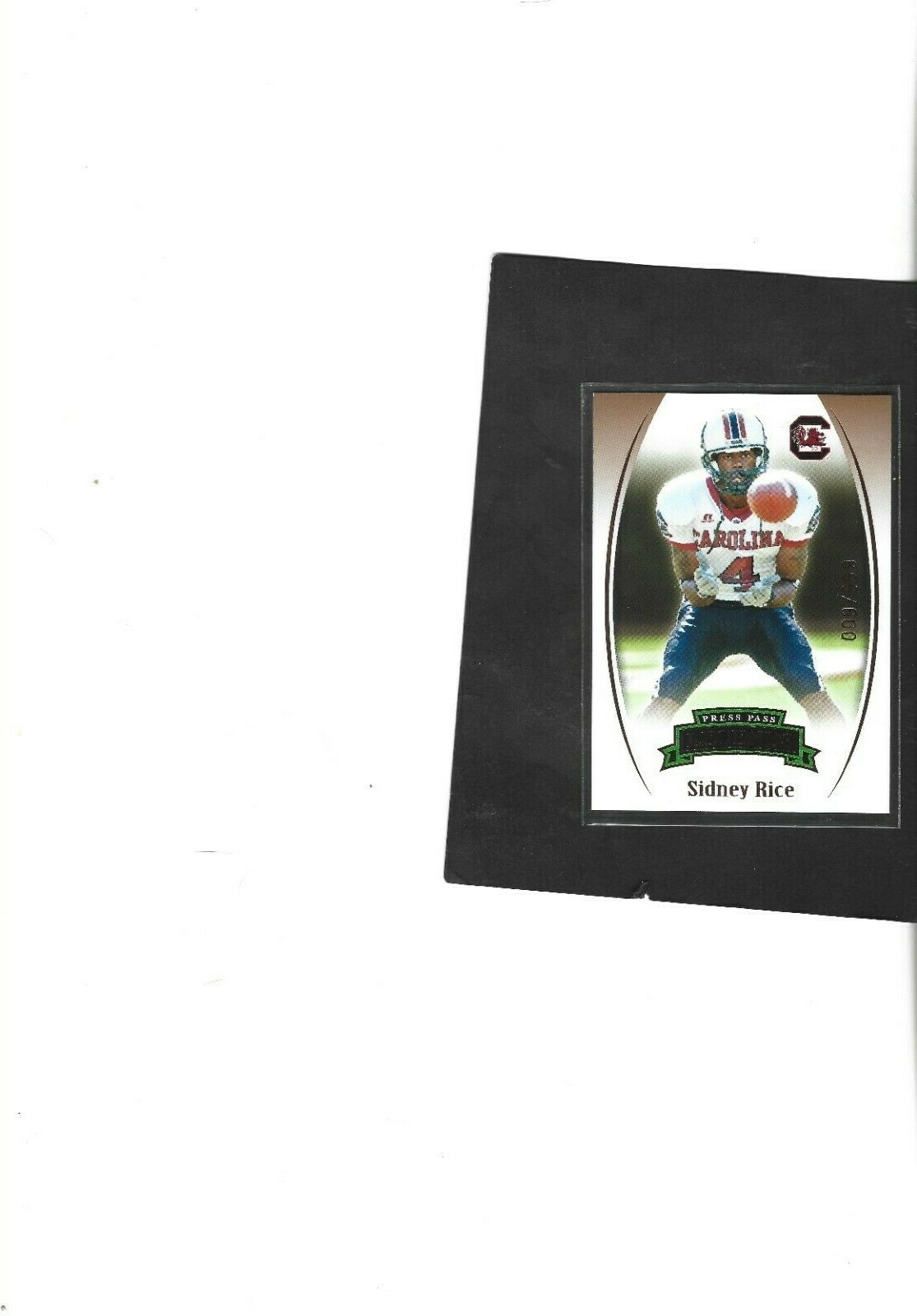 2007 Press Pass Legends  # B-53 Sidney Rice  /999