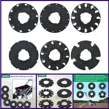 60009 Set 6 Standard Seed Plates Compatible with Earthway 1001-B Seeder,Works