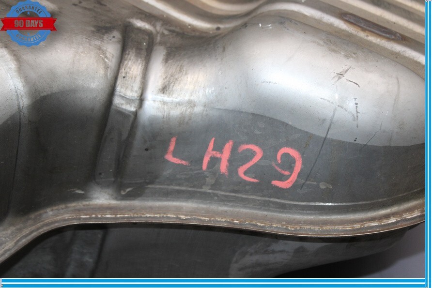 03-12 Bentley Continental Left Side Lower Exhaust Muffler Mufflers Oem