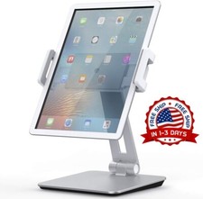 Soporte Para Tableta Ajustable, Soporte De Aleaci n De Aluminio, Color Plata NEW