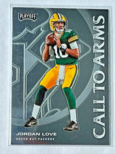 2020 Panini Playoff JORDAN LOVE Rookie Call to Arms RC #CA-20 Green Bay PACKERS