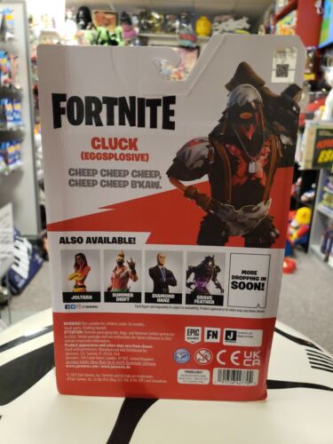 Fortnite Solo Mode Series 18 Cluck (Eggsplosive) 4in Action Figure Jazwares #179 - Picture 3 of 4