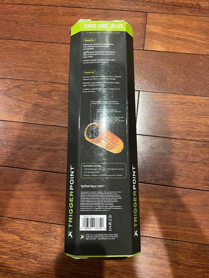 Rodillo de espuma vibratoria de punto gatillo Foto 3 de 4