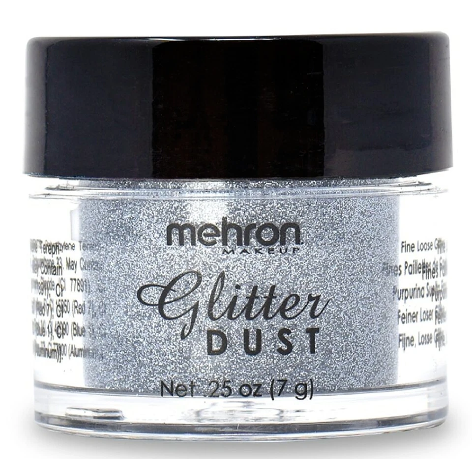 Brillo Mehron _maquillaje teatral_pintura facial/cuerpo_0,25 oz_elige 1 Foto 4 de 4