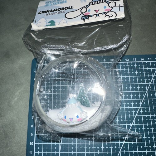Cinnamoroll snowscape Hanging ornament by surreal With Snow Accents. Glass. New - Picture 7 of 7