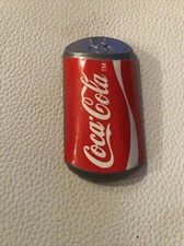 Vintage 1970s Coca Cola Can Liquid Refrigerator Magnet 2&rdquo;