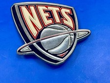 Nets Basketball Nba Fan Team Belt Buckle By Great American Products
