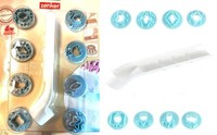 Ausstecher Set, 9-Teilig, Fackelmann Zenker Cake Decorator Set 1×9