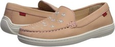 Marc Joseph New York Unisex Kids Leather Driver w Gold Star Detail Loafer 2 Med