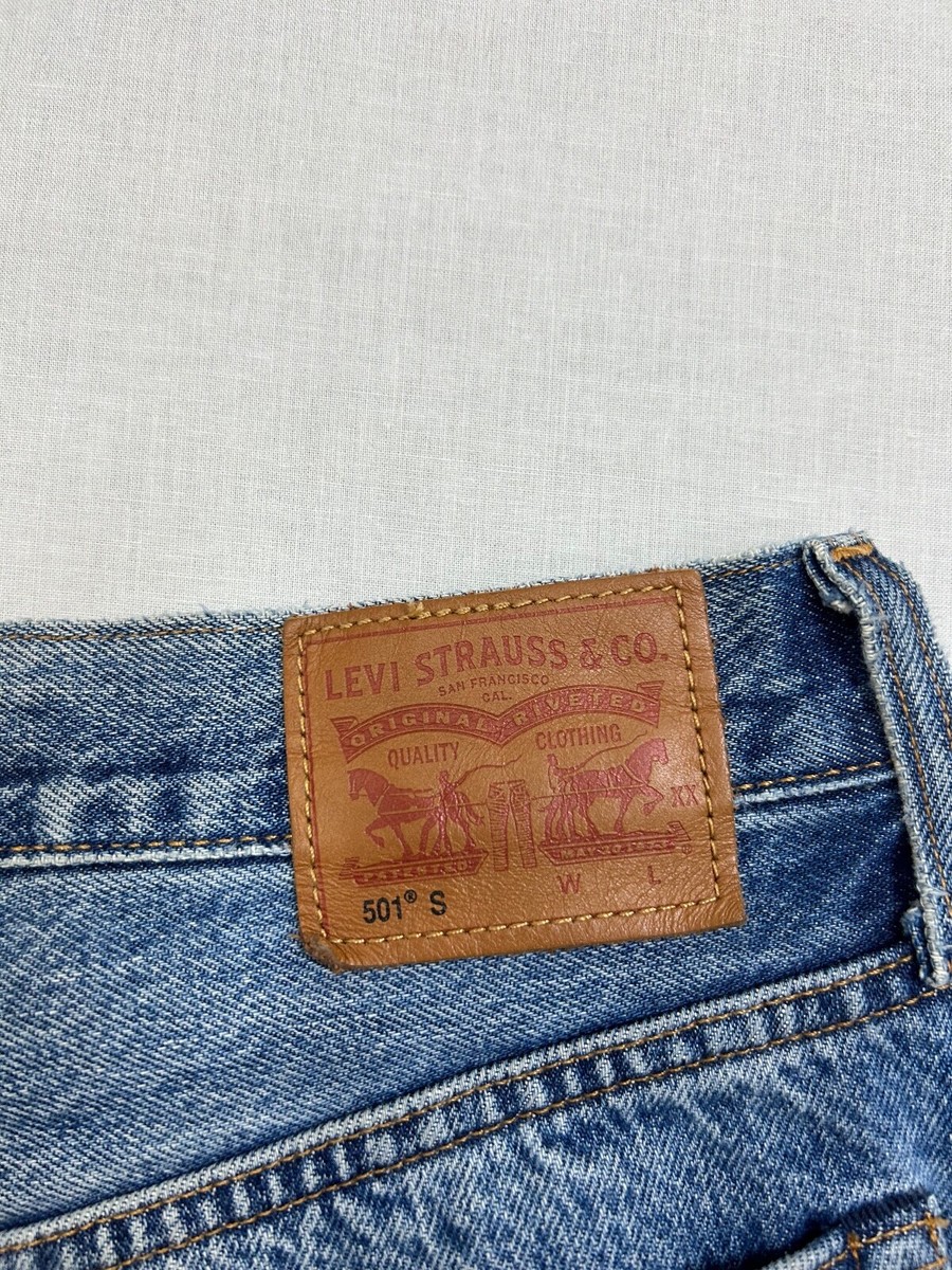 Levis 501 skinny jeans 28 women white oak cone denim