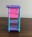 Vintage Barbie So Much to Do! Pretty Pet Parlor Replacement Rolling Storage Cart