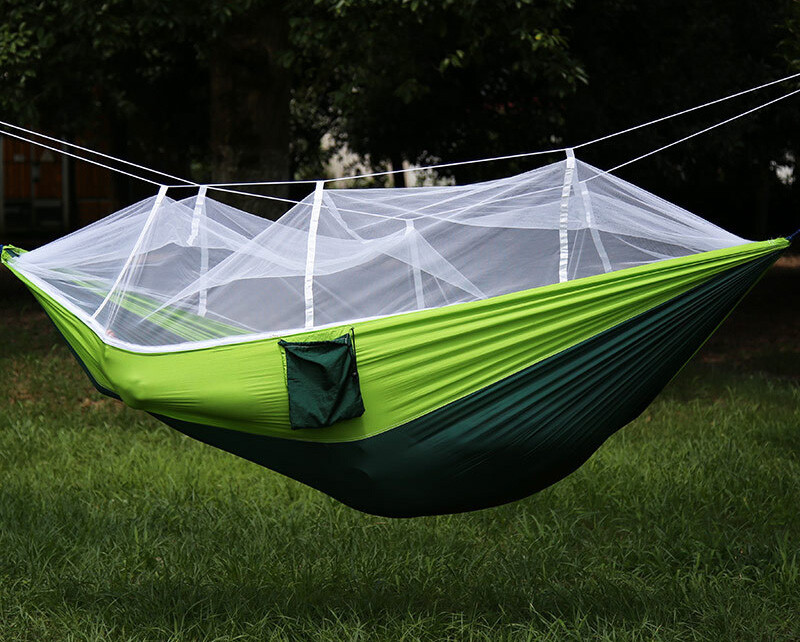 Portable Hammock Jungle Camping Mosquito Net Hammock Outdoor