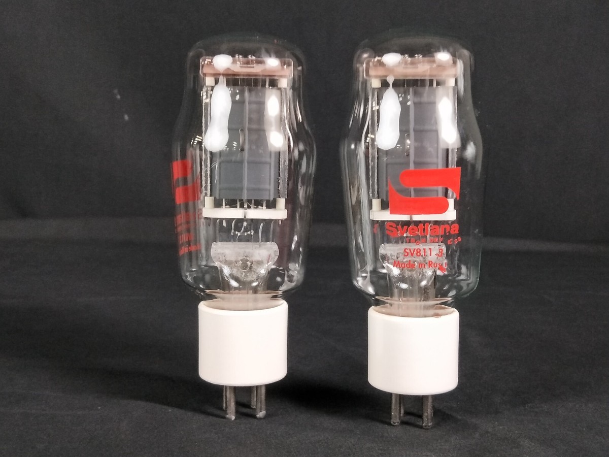 3-29 真空管 Svetlana SV811-3 MADE IN RUSSIA 等 合計4本セット